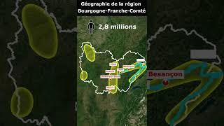 Géographie de la BourgogneFrancheComté [upl. by Nevile]