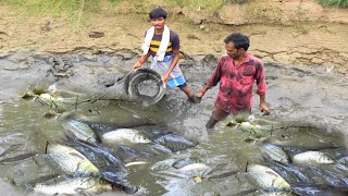 pond water fish catching lake fish catching tamil  mr kudimagan [upl. by Oregolac470]