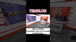 Así se sintió un fuerte temblor hoy En pleno programa deportivo😨 [upl. by Toback229]