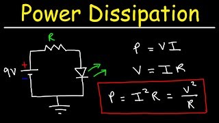 Power Dissipation In Resistors Diodes and LEDs [upl. by Assina]