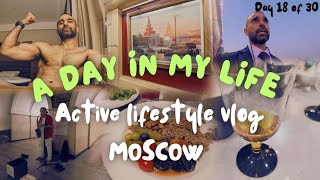 DAILY VLOG From Russia  30Day Fitness Challenge  Day 18 When Cognac Calls Can Fitness Hall [upl. by Nna]