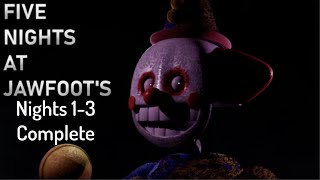 THIS IS A GOOD FNAF ROBLOX FAN GAME  Five Nights at Jawfoots Nights 13 Complete [upl. by Yelah]