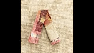 Hose falten  Geld falten  Origami Geschenke [upl. by Acilegna872]