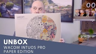 UNBOX Wacom Intuos Pro Large Paper Edition [upl. by Scrope901]