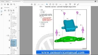 2024 Volkswagen Amarok repair service manual PDF [upl. by Avat]