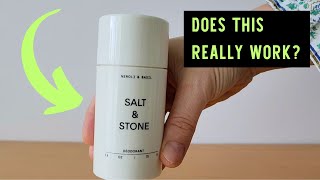 Salt amp Stone Natural Deodorant Review [upl. by Leyameg785]