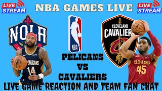 Cleveland Cavaliers vs New Orleans Pelicans 🏀 NBA LIVE WATCH [upl. by Mcilroy463]