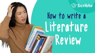 How to Write a Literature Review 3 Minute Stepbystep Guide  Scribbr 🎓 [upl. by Oneladgam558]