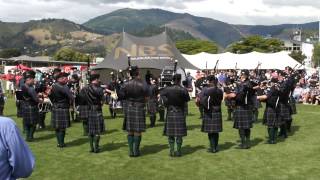 Temuka Pipe Band G2 Medley Nationals 2015 [upl. by Odranreb305]