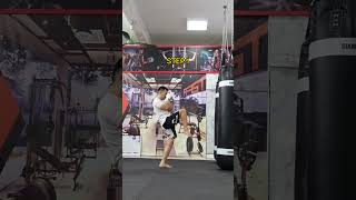 flying knee muaythai mma boxing kickboxing [upl. by Nilrak]