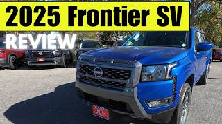 2025 Nissan Frontier SV REVIEW Good Updates amp Reliable Platform [upl. by Nnairet858]