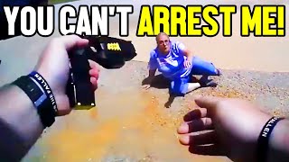 Fearless Grandma REFUSES To Be Arrested [upl. by Centeno]