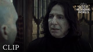 Snape is the Master of Voldemorts Elder Wand  Harry Potter and the Deathly Hallows Pt 2 [upl. by Kevyn]