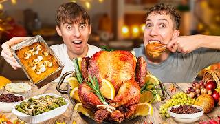 Two Brits try Real Thanksgiving [upl. by Lail]