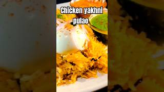 Chicken yakhni pulao recipeshortvideo trending pulaolaxmikitchenchef [upl. by Uriah]