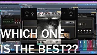 HIGHGAIN METAL VST AMP COMPARISON  IR TWO NOTES WALL OF SOUND  PT4 [upl. by Hagar]