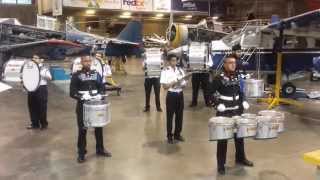 Aviation High School Color Guard Drill Team Drum Corp [upl. by Roseann]