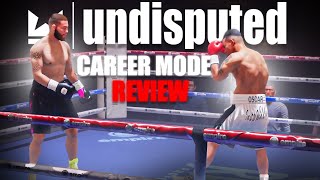 How Good Is Undisputed Career Mode  In Depth Review [upl. by Ahsinan]