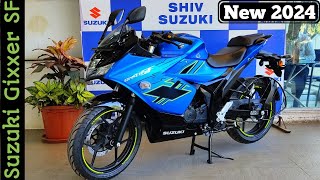 2024 Suzuki Gixxer SF 150 Review  Gixxer SF New Updates  Features Price amp Mileage [upl. by Nanyk]