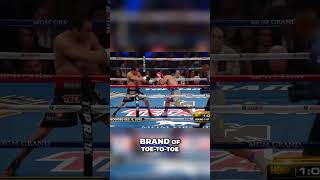 Insane Toe to Toe Battle Pacquiao vs Marquez [upl. by Jasisa]