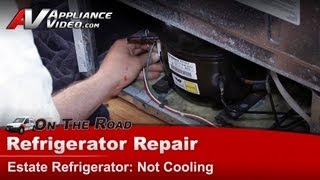 Estate Refrigerator Repair  Not Cooling  Start Device [upl. by Vittoria]