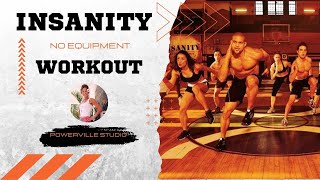 🔥🔥🔥 INSANITY FULL BODY WORKOUT MODIFICATIONS FOR ALL LEVELS CARDIO STRENGTH AGILITY amp ABS 🔥 [upl. by Tegan53]