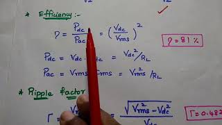 EDC  Problem solved in Fullwave Rectifier in Tamil  EC3353 [upl. by Ranee]