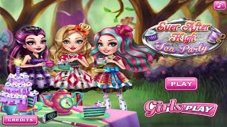 Ever After High Tea Party 🎉🎊🍵🍕 Ever after high [upl. by Finbar206]