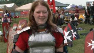 Medieval Warriors in a Campground in Pennsylvania [upl. by Ravahs]