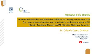 Contracción lantánida y estudio de la estabilidad en complejos con tierras raras La Lu [upl. by Arne]