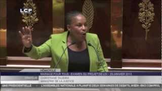 Réponse de Dieudonné à Taubira sur le mariage gay [upl. by Royall618]