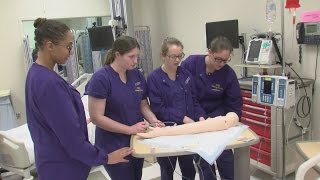 Vidant and ECU working together to combat nursing shortage [upl. by Nnylyaj]