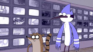 Regular Show  Mordecai And Rigby Destroys The Camera System [upl. by Winifred624]