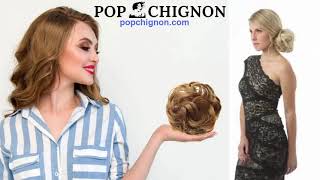 Faux Chignon pour Cheveux Courts [upl. by Sira]