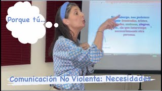 4 Comunicación No Violenta  Necesidades [upl. by Klump]