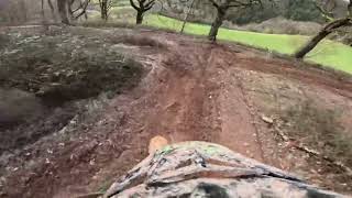 Short technical enduro test in Wales  250fi TM Moto [upl. by Asenav]