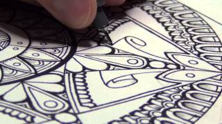 A Mandala And Drawing Mindsets [upl. by Tnafni]