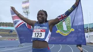 CARIFTA 2022 ALL 200M FINAL RACES  SportsMax TV [upl. by Olathe]