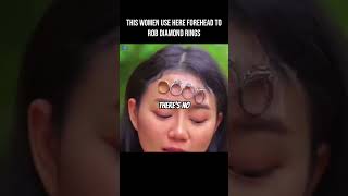 Clever Women use Her Forehead to Rob Diamond Rings😱 shortfilm [upl. by Ellehcsar]