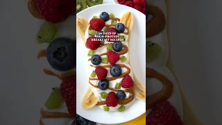 Healthy amp Highprotein Breakfast Idea😋 healthyrecipes highprotein breakfastideas [upl. by Callista]