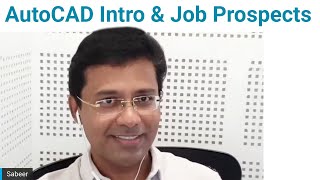 Introduction to AutoCAD  AutoCAD Job Prospects  AutoCAD Webinar [upl. by Britni]