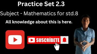 Practice set 23 of parallel lines and the transversal std8 submaths all information is here📙📘🖋🖊 [upl. by Horatio876]