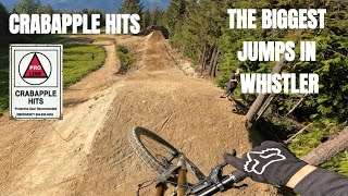 CRABAPPLE HITS THE BIGGEST JUMPS AT WHISTLER BIKE PARK [upl. by Thielen893]