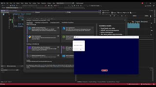 WinForms with Visual Basic inside Visual Studio 2022  VBNet Getting Started [upl. by Adorne568]