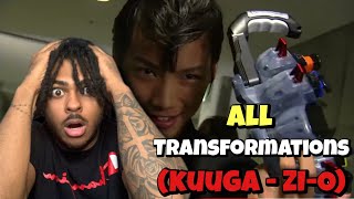 NEW Anime Fan Reacts To KAMEN RIDER HENSHIN TRANSFORMATIONS [upl. by Carr]