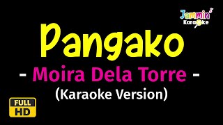 Pangako  Moira Dela Torre Karaoke Version [upl. by Klara]