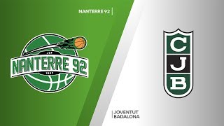 Nanterre 92  Joventut Badalona Highlights  7DAYS EuroCup Regular Season Round 1 [upl. by Adnilrev]