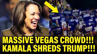 VP Harris Gives MASSIVE Vegas Speech EVISCERATING Trump [upl. by Swane]