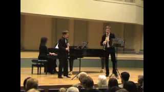 Franz Vincnez Krommer Concerto for 2 clarinets op 35 in E flat 1st movement [upl. by Lorene]