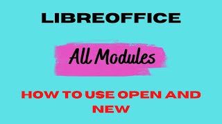 How to Use Open and New [upl. by Ateinotna976]